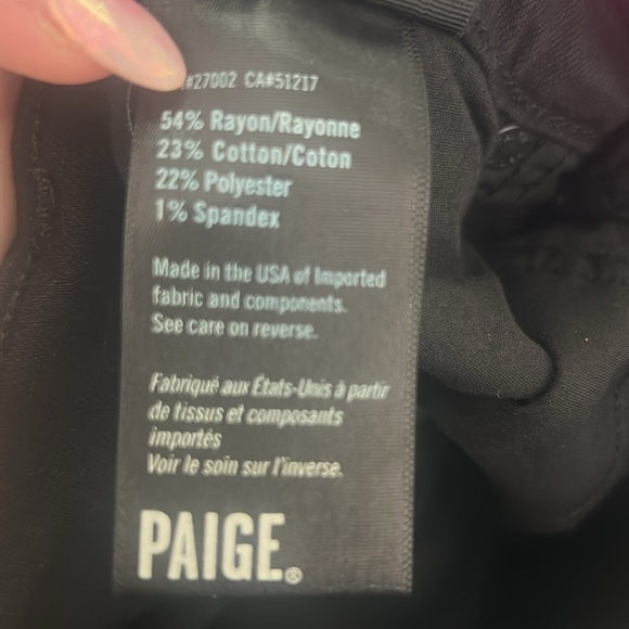 PAIGE Mens Black Skinny Jeans 33 - Picture 4 of 14